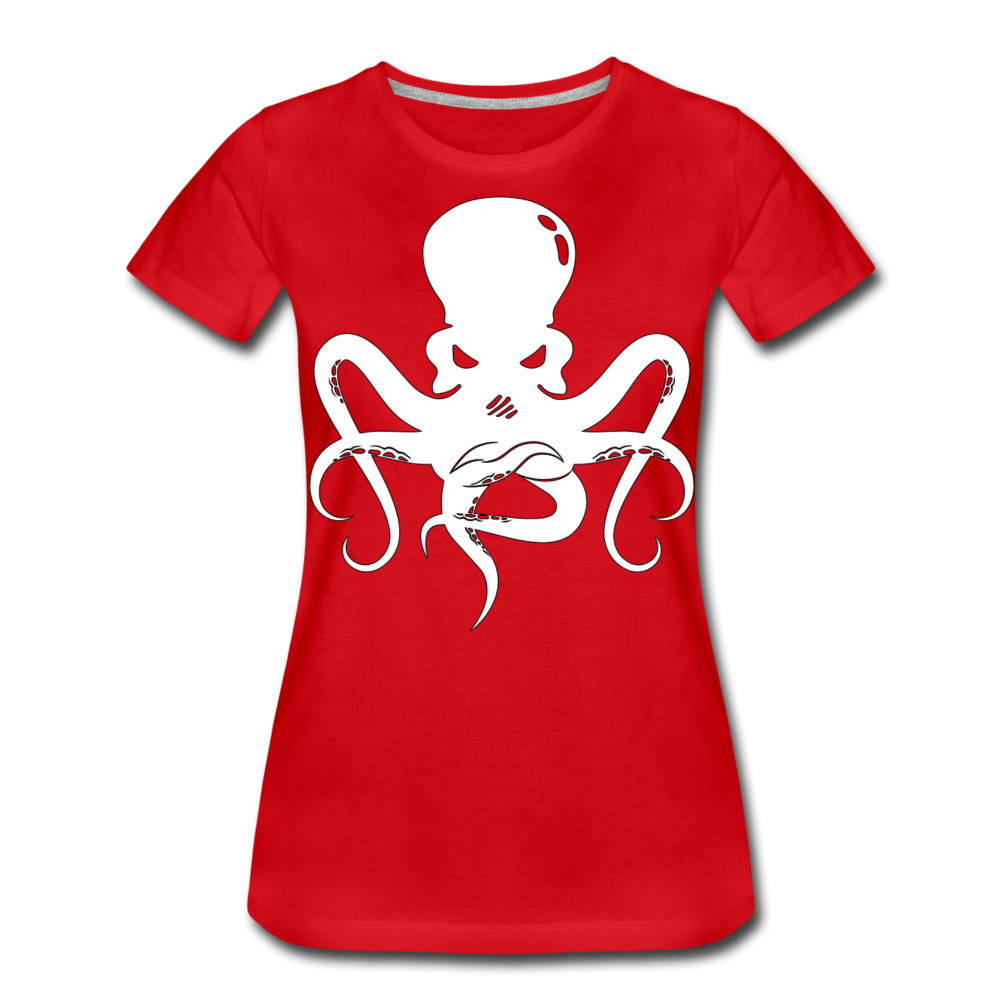 Mean Mugging Women’s T-Shirt - red